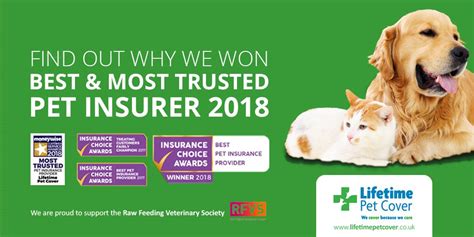 compare pet insurance lifetime cover.